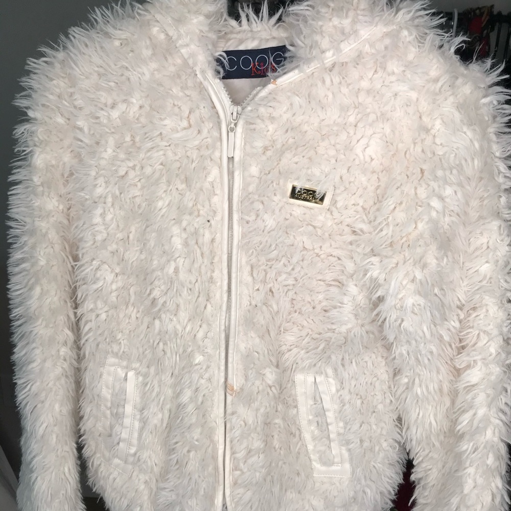 Coogi Kids Fur Jacket